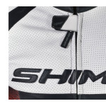 SHIMA STR 2.0 BLACK/YELLOW FLUO 2 DALIŲ ODINIS MOTO KOMBINEZONAS